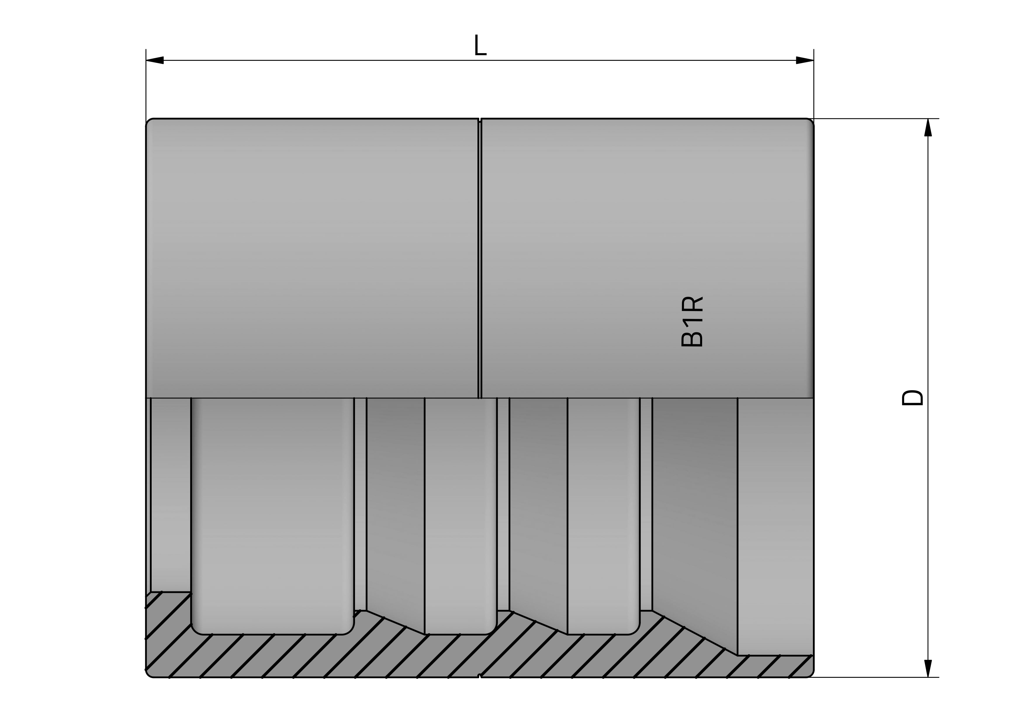 FERRULE FOR 1ST/R1A (skive)